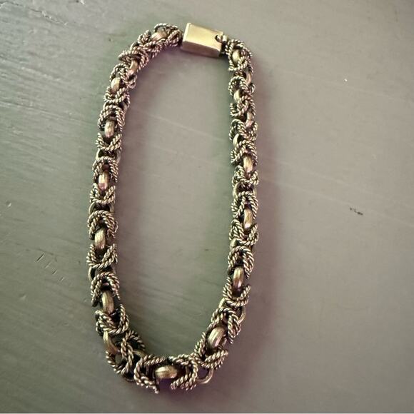 Taxco Mexico 925 Sterling Silver Bracelet - Picture 7 of 8